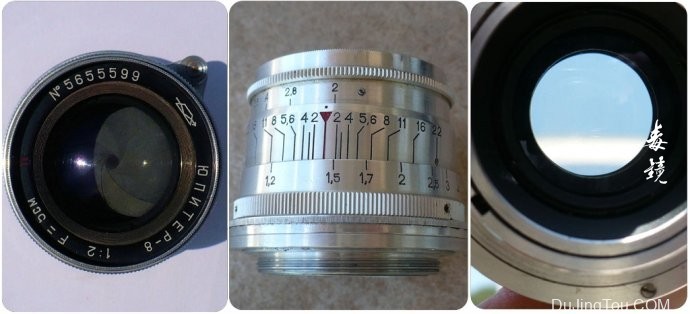 Russian <wbr>Jupiter-8 <wbr>50mm <wbr>f/2 <wbr>M39 <wbr>Lens