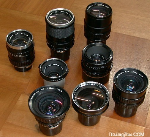 Bronica 的nikkor镜头大全（EC、S2、S、D） – 毒镜头