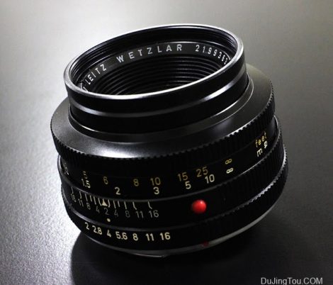 LEITZ WETZLAR SUMMICRON-R 50mm/F2 Type-I (1-cam)徕卡镜头测试及样片