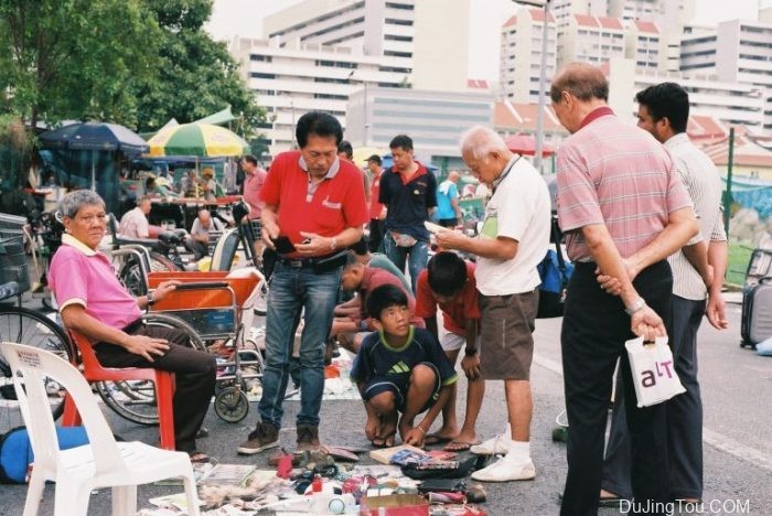 Nicole街拍样片：新加坡双溪路小偷市场