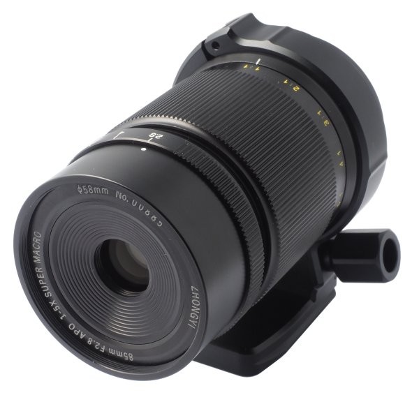 老外测试中一镜头： Mitakon Creator 85mm f/2.8 1-5X 超级微距镜头
