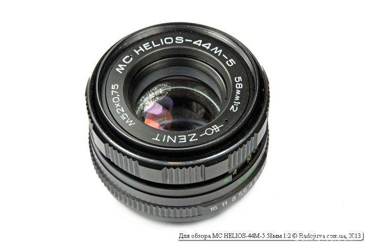 Objectif Helios 44M-5 58mm F/2 – Monture M42, Standard Fixe, Occasion