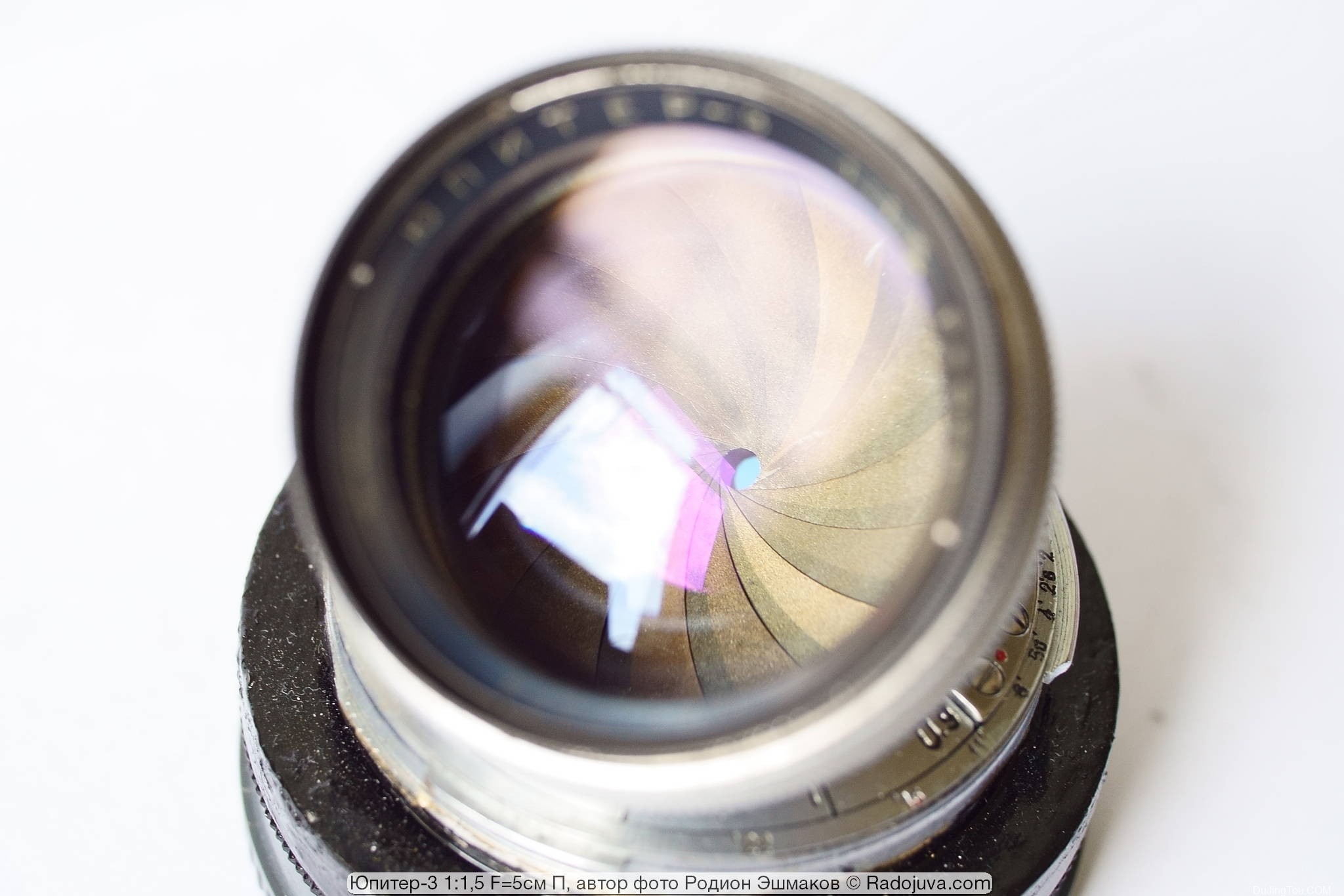 苏联镜头：Jupiter-3 1: 1,5 F = 5cm P (ZOMZ, 1963版本) Contax RF