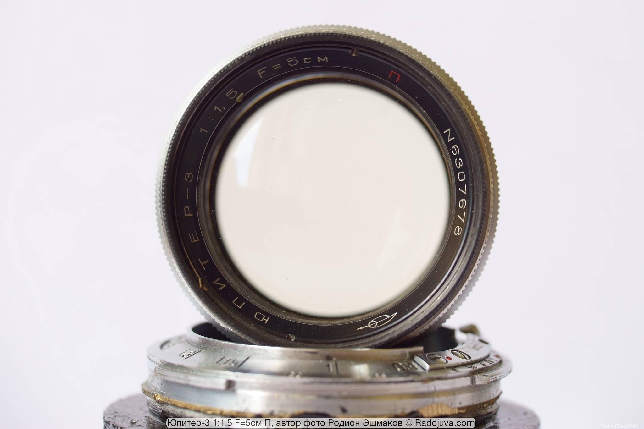 苏联镜头：Jupiter-3 1: 1,5 F = 5cm P (ZOMZ, 1963版本) Contax RF
