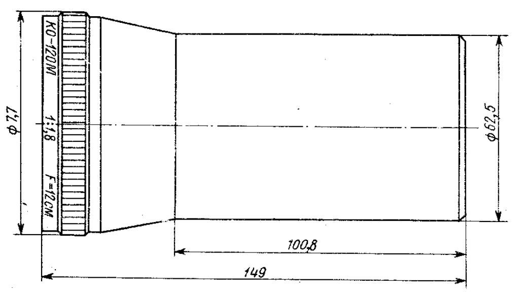 苏联镜头：KO-120M 120 / 1.8 带光圈和快门的改造版本，电影放映镜头资料和样片