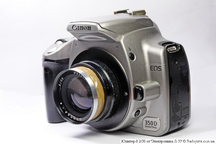 苏联镜头:来自相机“Electronics L-50”的 Jupiter-8 2/50