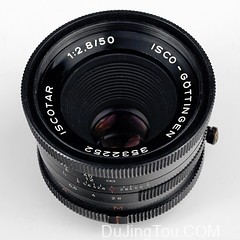 Objectif Isco-Gottingen 50mm F/2.8 M42 - Pour Pièces (Iris Collant)