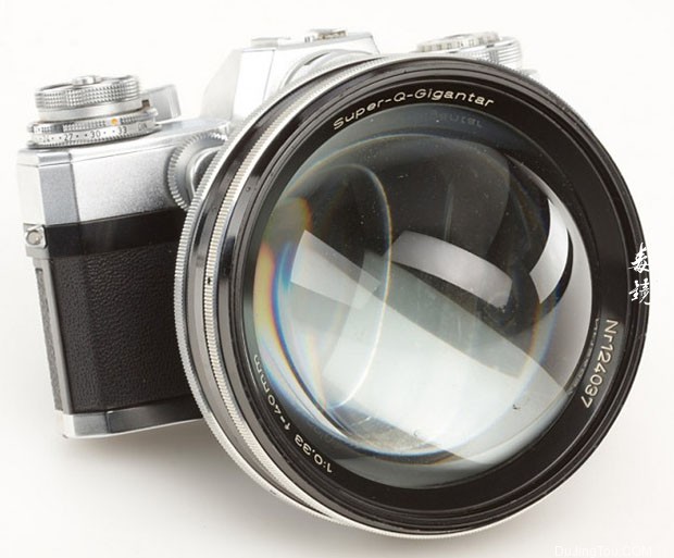 世界上最大光圈镜头：Carl Zeiss Super-Q-Gigantar 40mm f/0.33 资料及样片