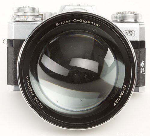 世界上最大光圈镜头：Carl Zeiss Super-Q-Gigantar 40mm f/0.33 资料及样片